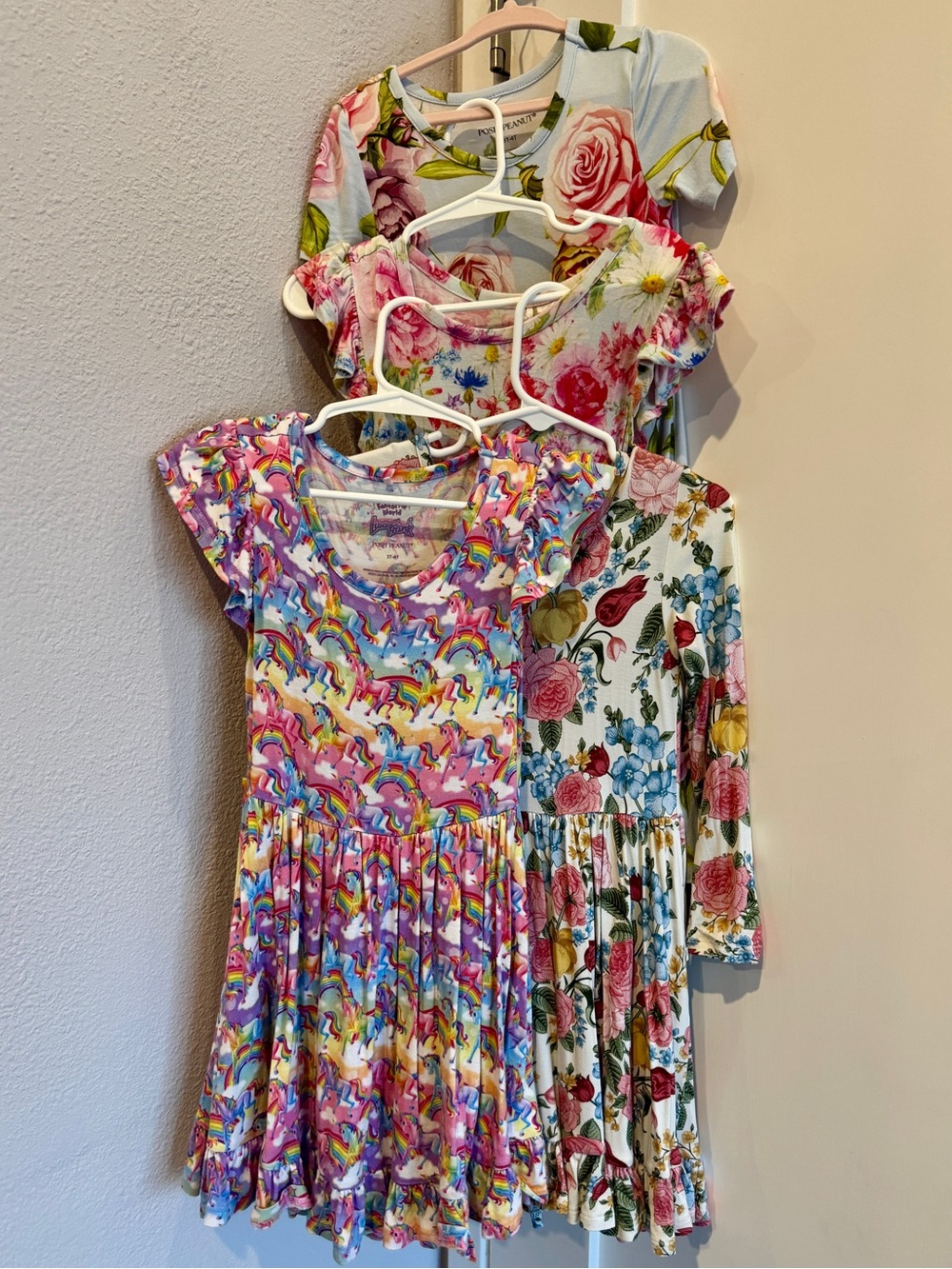 Posh Peanut Bundle of 4 Girl’s Dresses 3T-4T